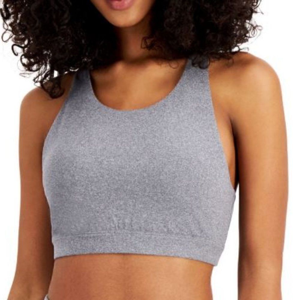ID Ideology Women's Sweat Set Low Impact Sports Bra - Size L - NWT - Picture 1 of 4